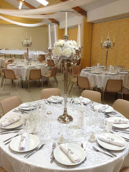 Mariage blanc et argent