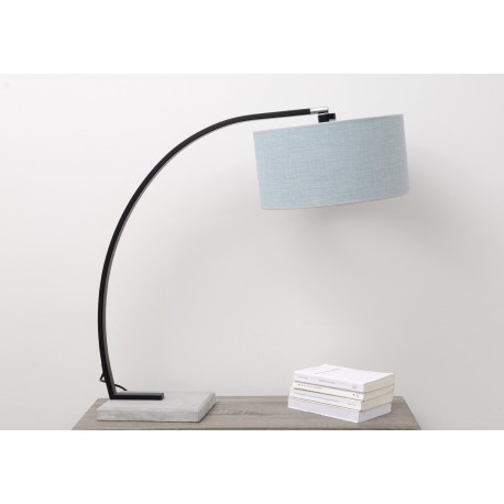 Lampe Harchi béton gris bleu