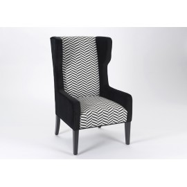 Fauteuil chevrons