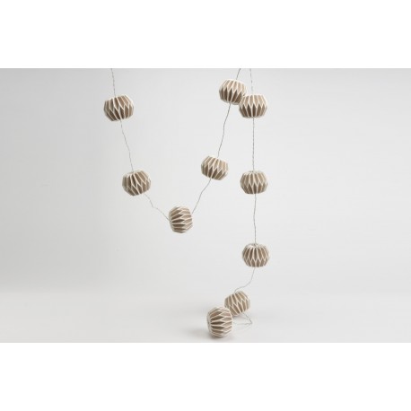 Guirlande lumineuse taupe