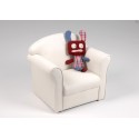 Fauteuil club blanc