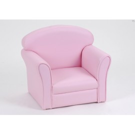 Fauteuil club rose