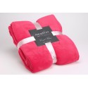 Plaid doudou fushia