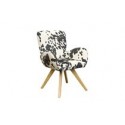 Fauteuil Cowprint