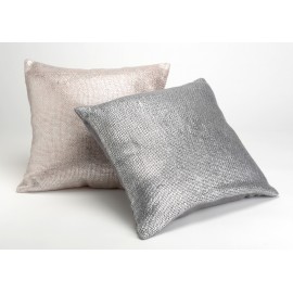 Coussin Pluie de Douceur (Argenté)